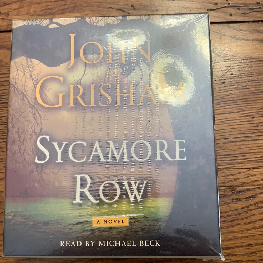John Grisham’s Sycamore Row audio book